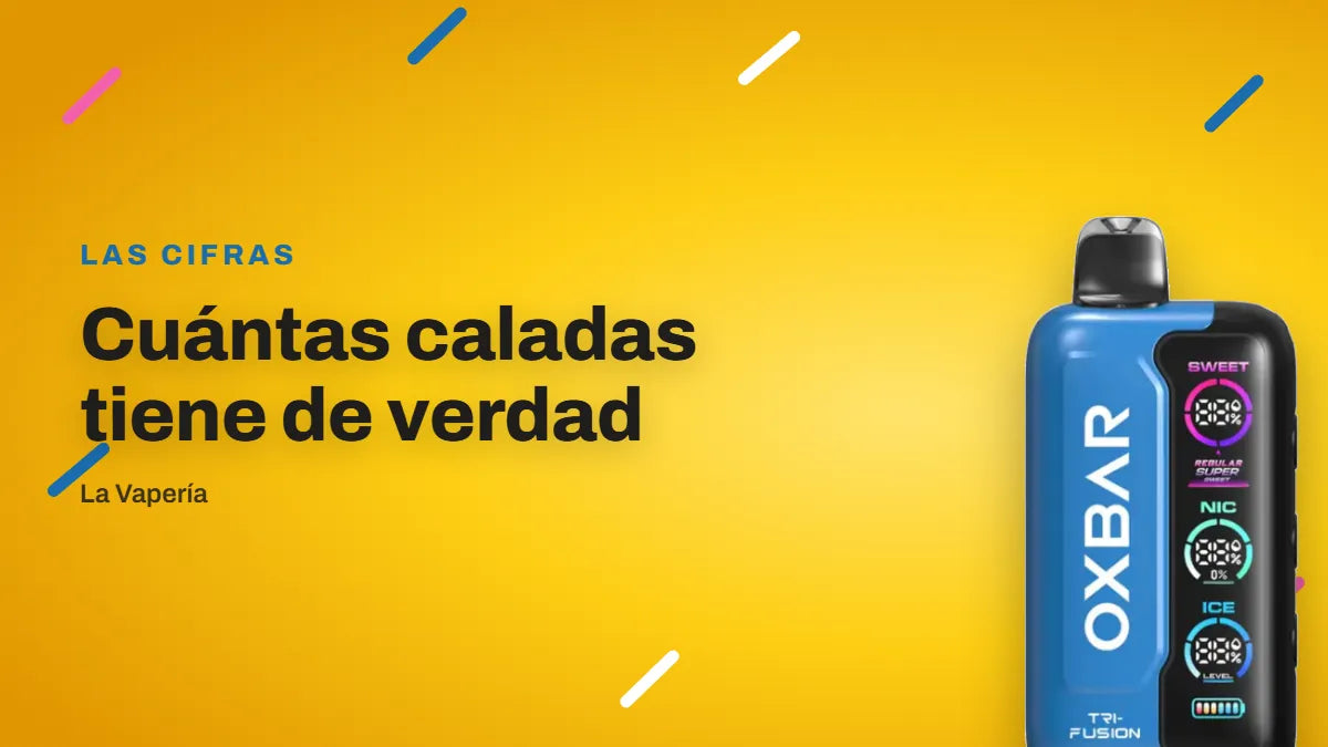 Cuántas caladas tiene de verdad un vape desechable