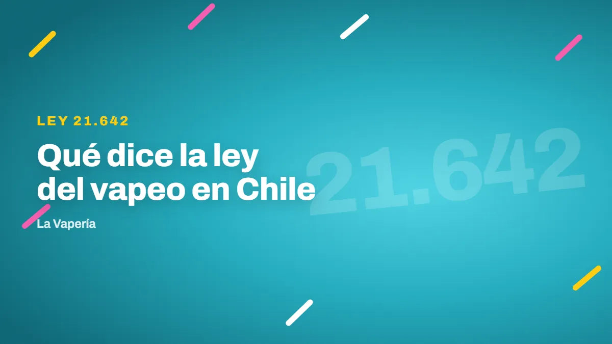 Ley 21.642: qué dice la ley del vapeo en Chile