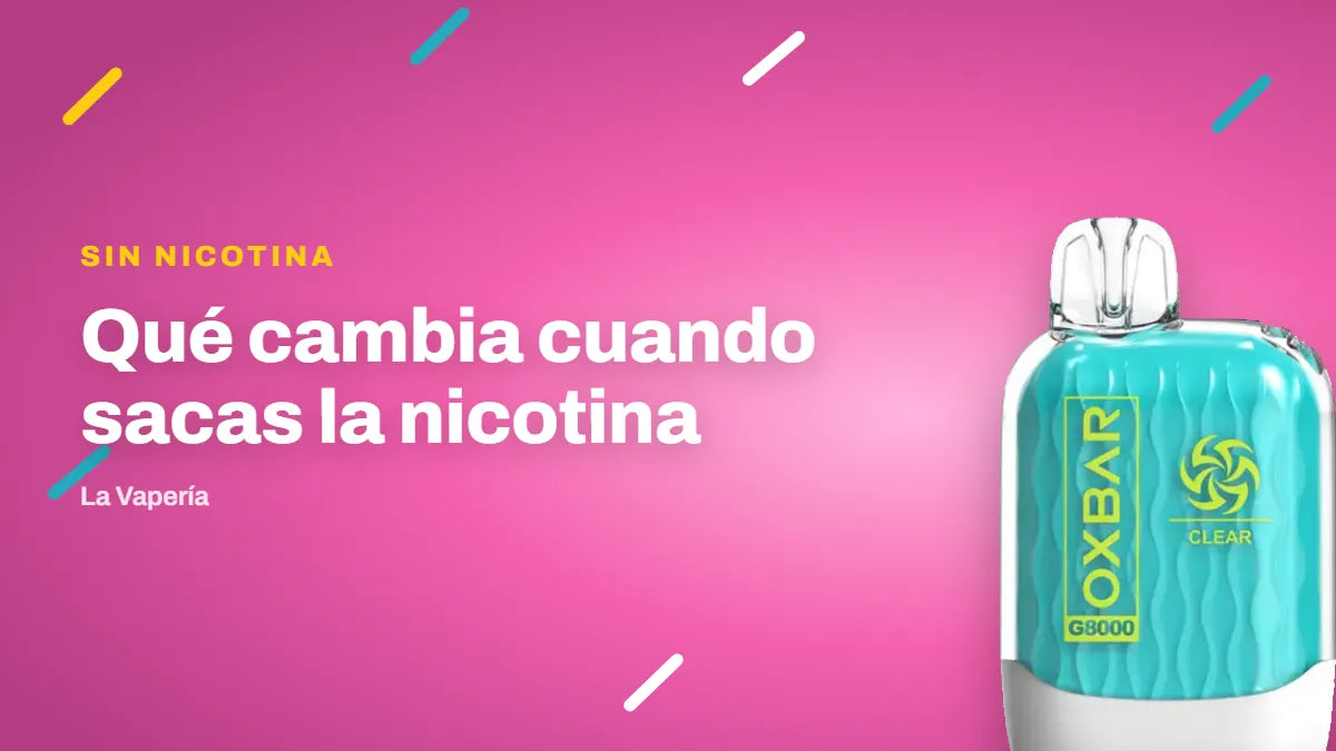 Vapear sin nicotina: qué cambia y qué no
