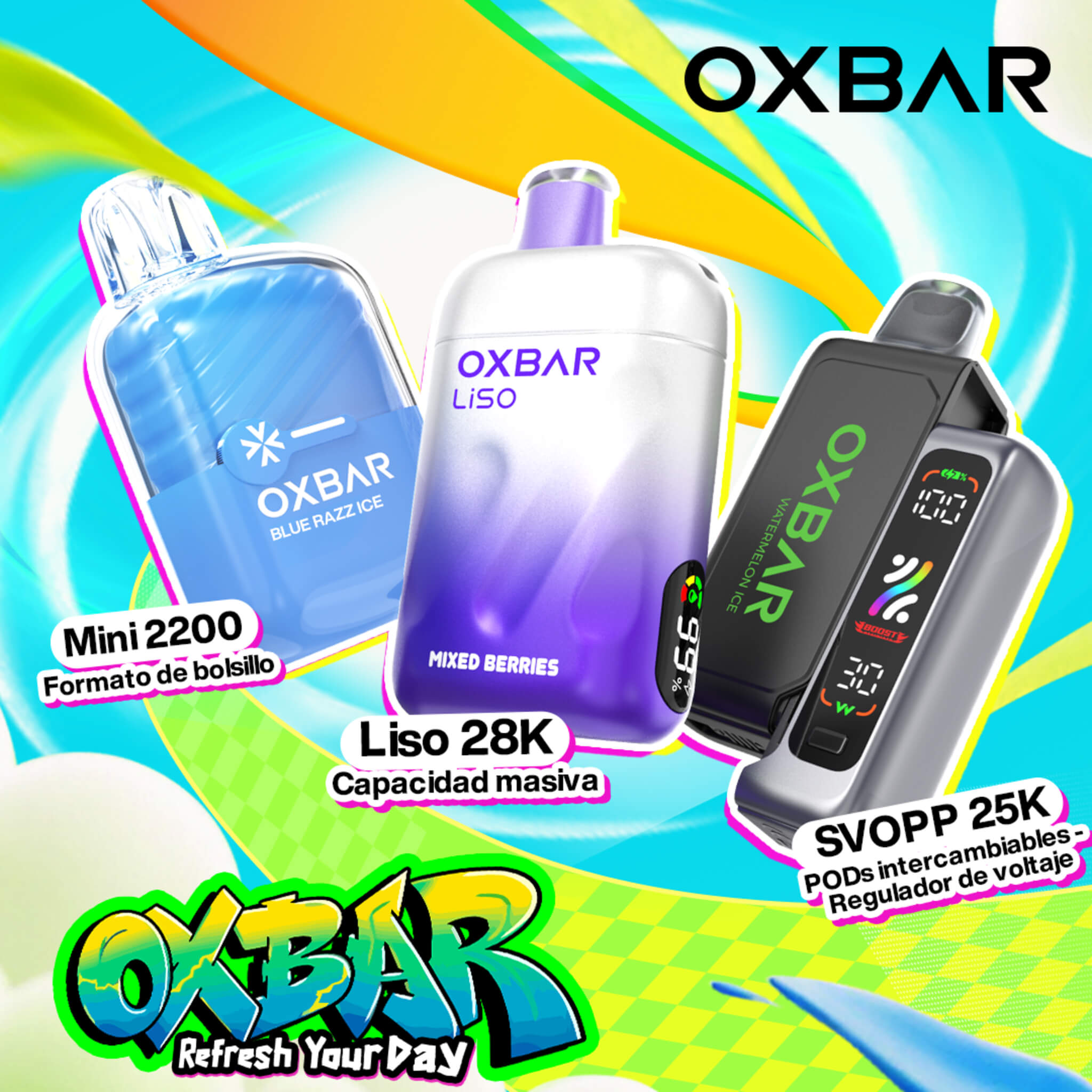 Vaper Desechable Oxbar La Vaperia