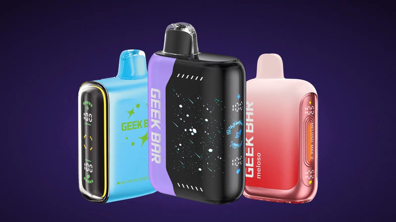 Vapers Geek Bar Pulse, Pulse X y Meloso Max 2