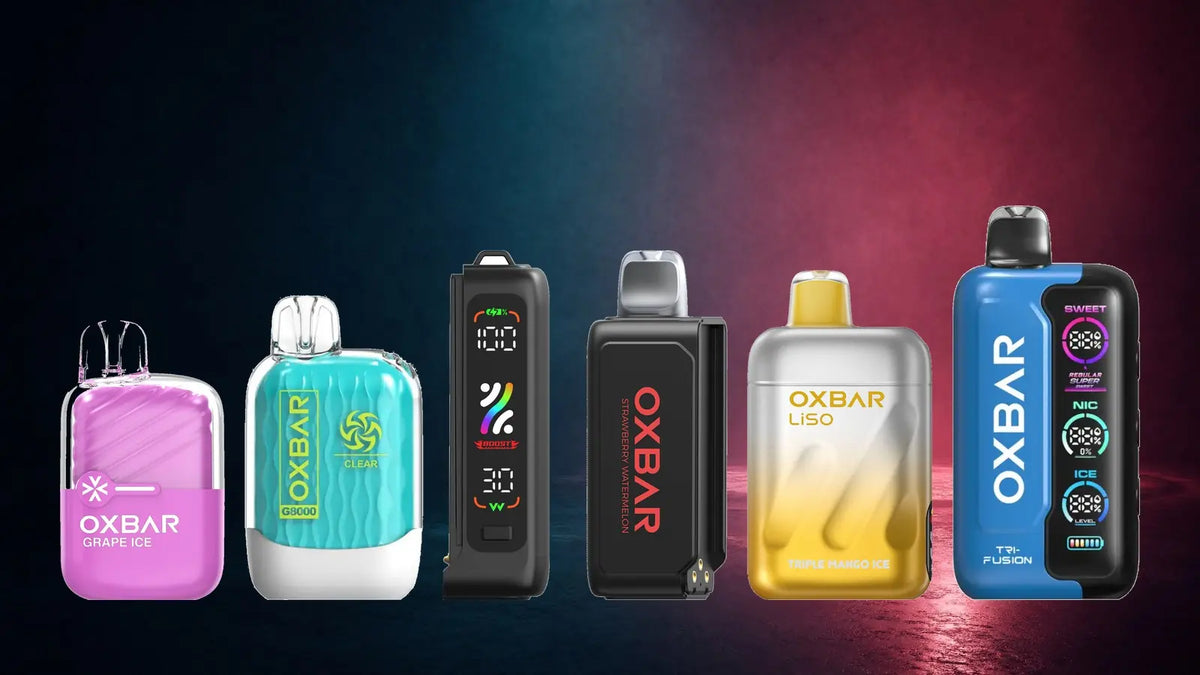 Vapers Oxbar Mini 2200, G8000 Zero, Svopp 25000, Liso 28000 y Trifusion 45000
