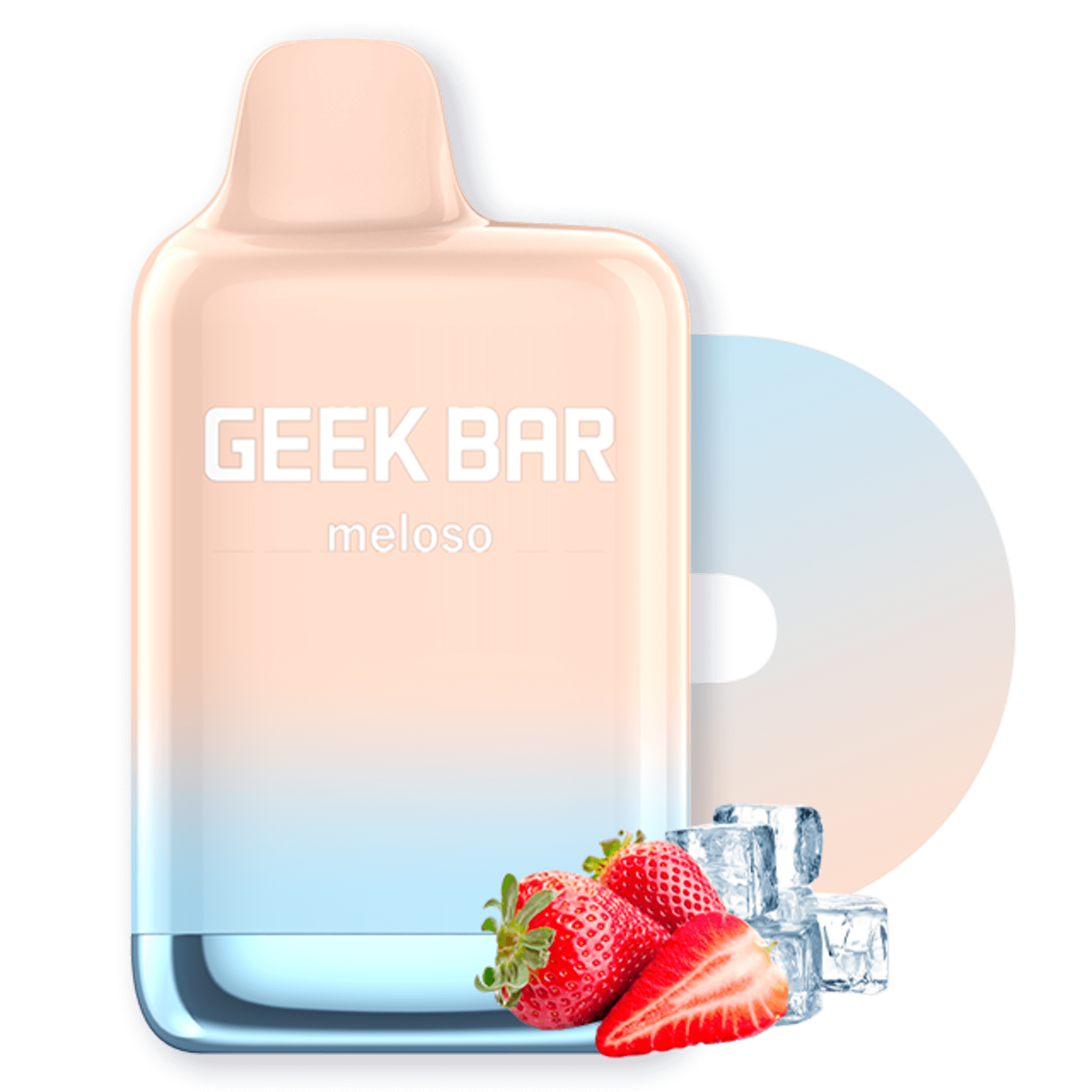 Vaper Desechable Geek Bar Meloso Max Strawberry Ice