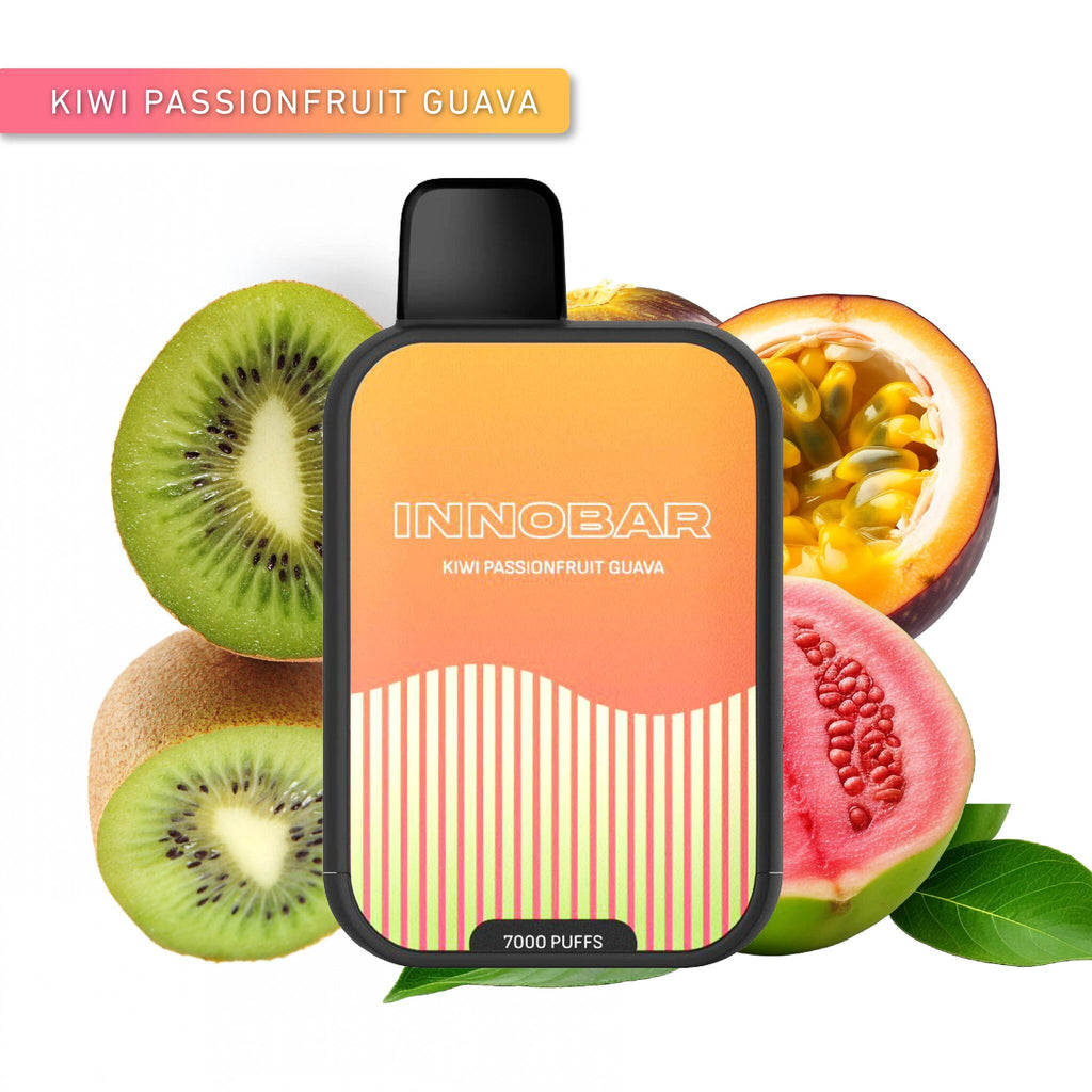 Vaper Desechable Innobar 7000 puffs Kiwi Passion Fruit Guava