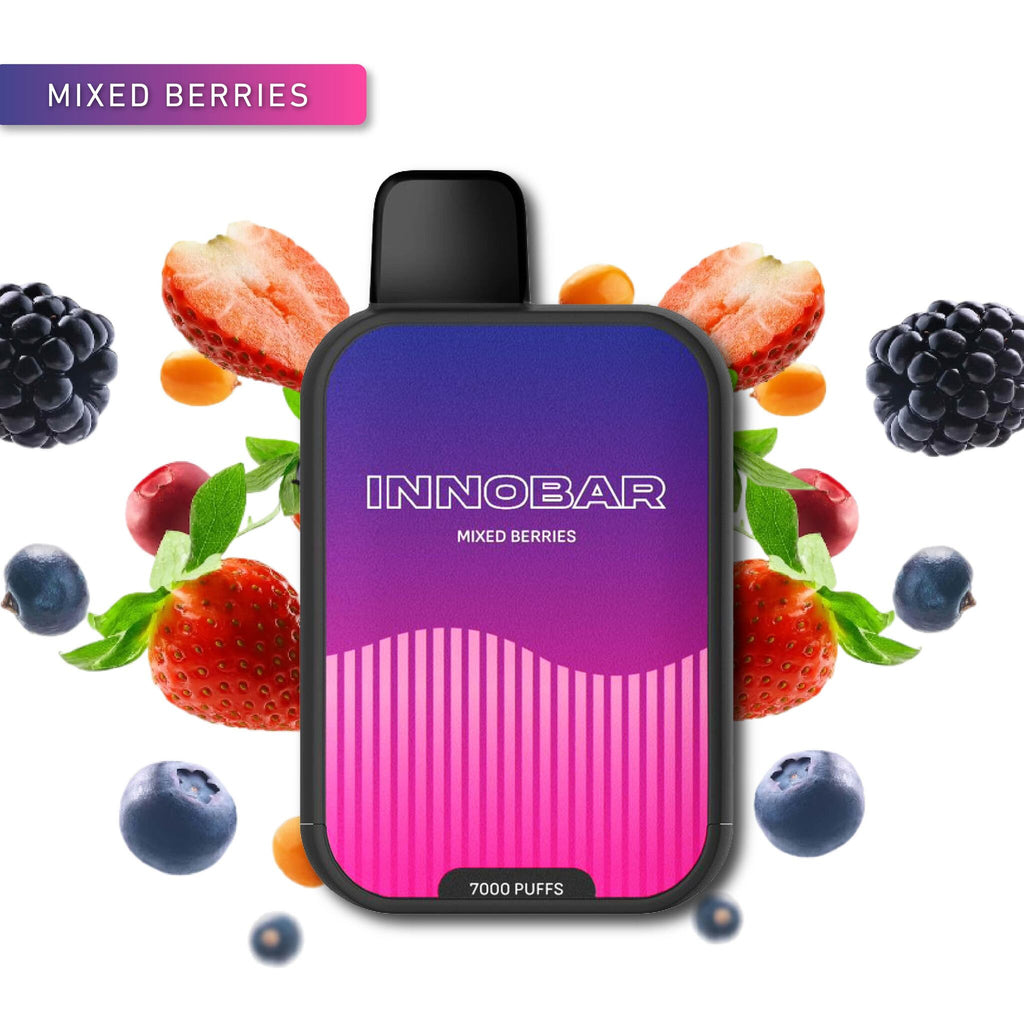 Vaper Desechable Innobar 7000 puffs Mixed Berries