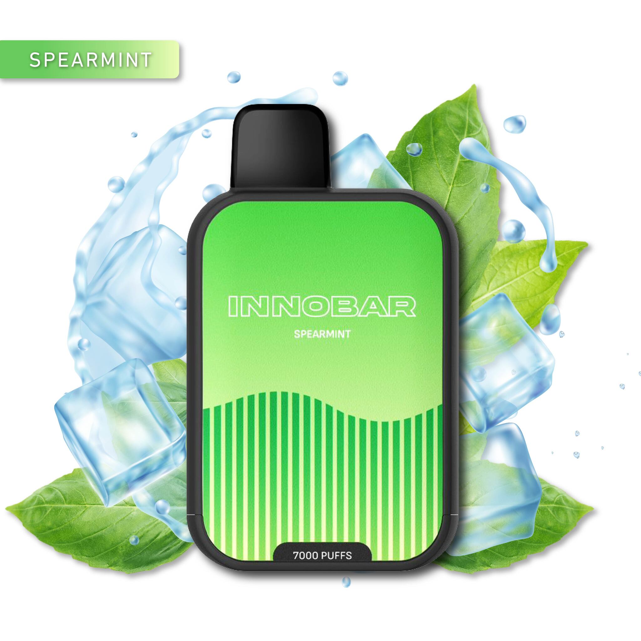Vaper Desechable Innobar 7000 puffs Spearmint