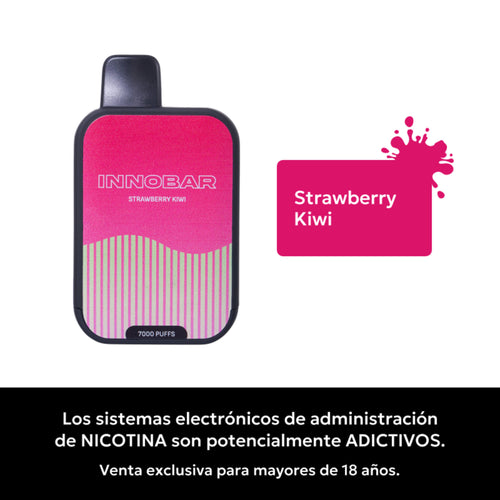 Vaper Desechable Innobar 7000 puffs Strawberry Kiwi