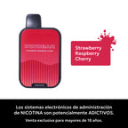 Vaper Desechable Innobar 7000 puffs Strawberry Raspberry Cherry