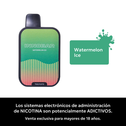 Vaper Desechable Innobar 7000 puffs Watermelon Ice