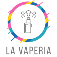 Logo oficial de La Vapería Chile — tienda de vapeadores desechables y pods