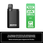 Vaper Desechable Nexpod Kit 5000 Puff Mint