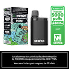 Vaper Desechable Nexpod Kit 5000 Puff Mint