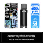 Vaper Desechable Nexpod 5000 Puffs Blue Razz Ice