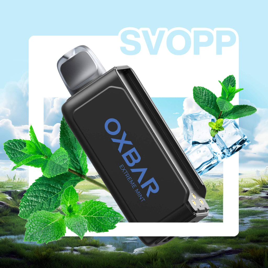 Vaper Desechable Oxbar Svopp 25000 puffs Extreme Mint