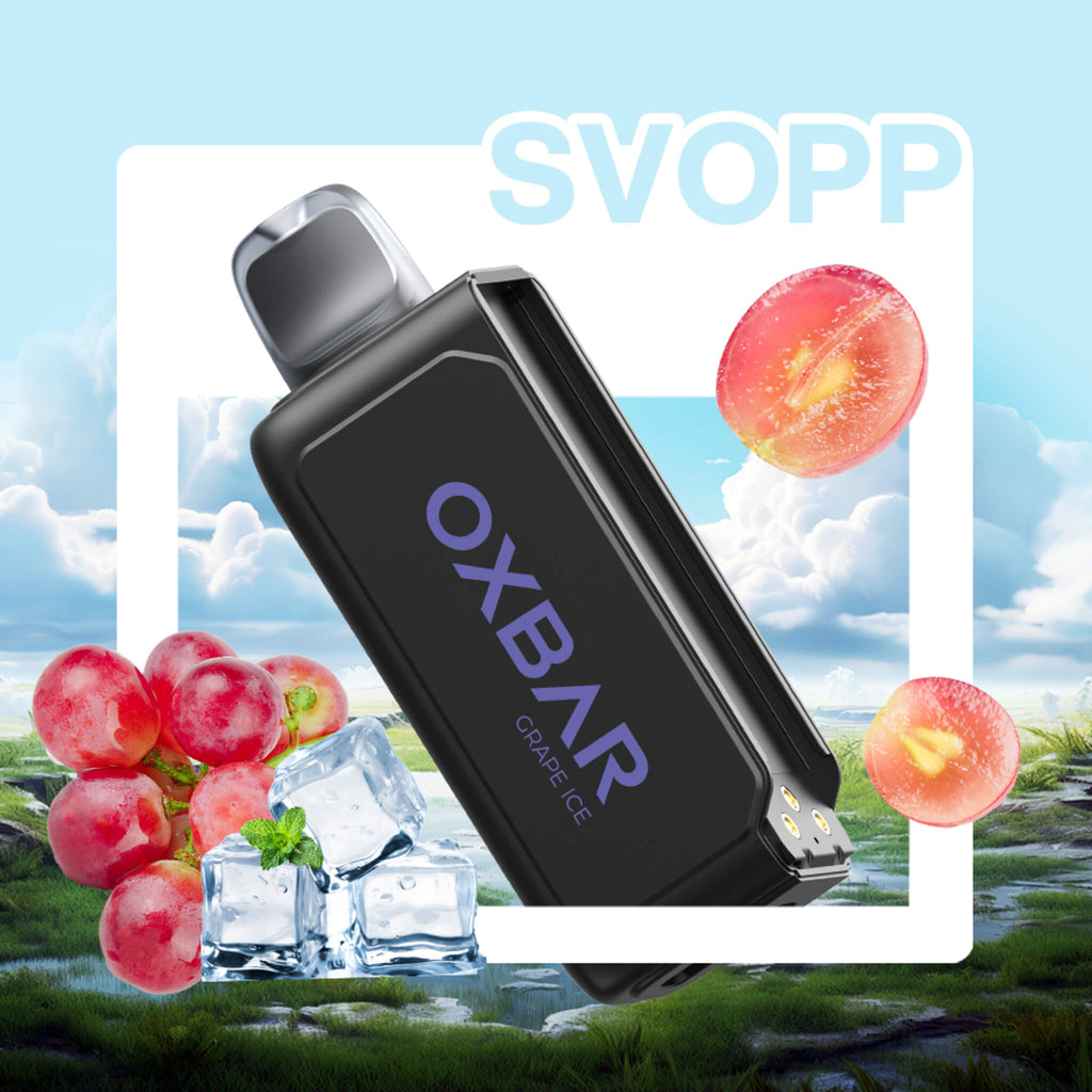 Vaper Desechable Oxbar Svopp 25000 puffs Grape Ice