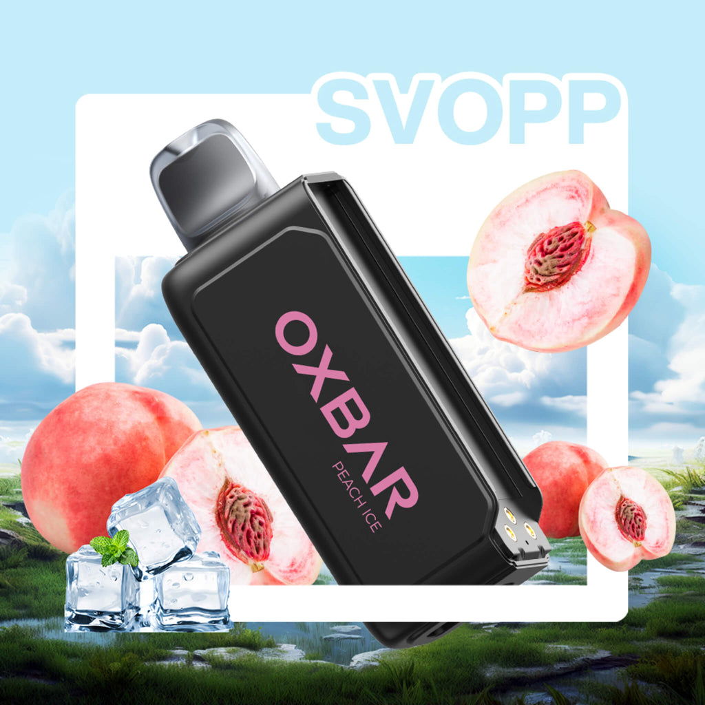 Vaper Desechable Oxbar Svopp 25000 puffs Peach Ice