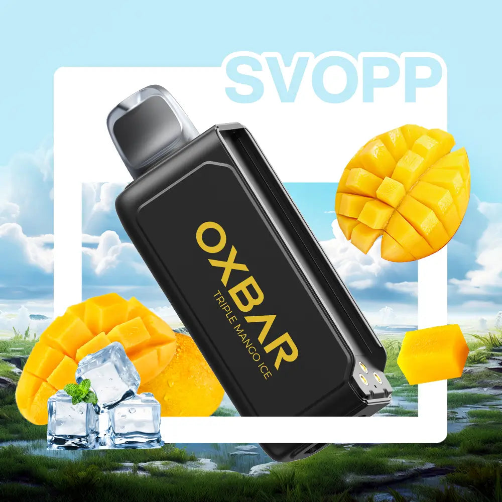 Vape Desechable Oxbar Svopp 25K Triple Mango Ice