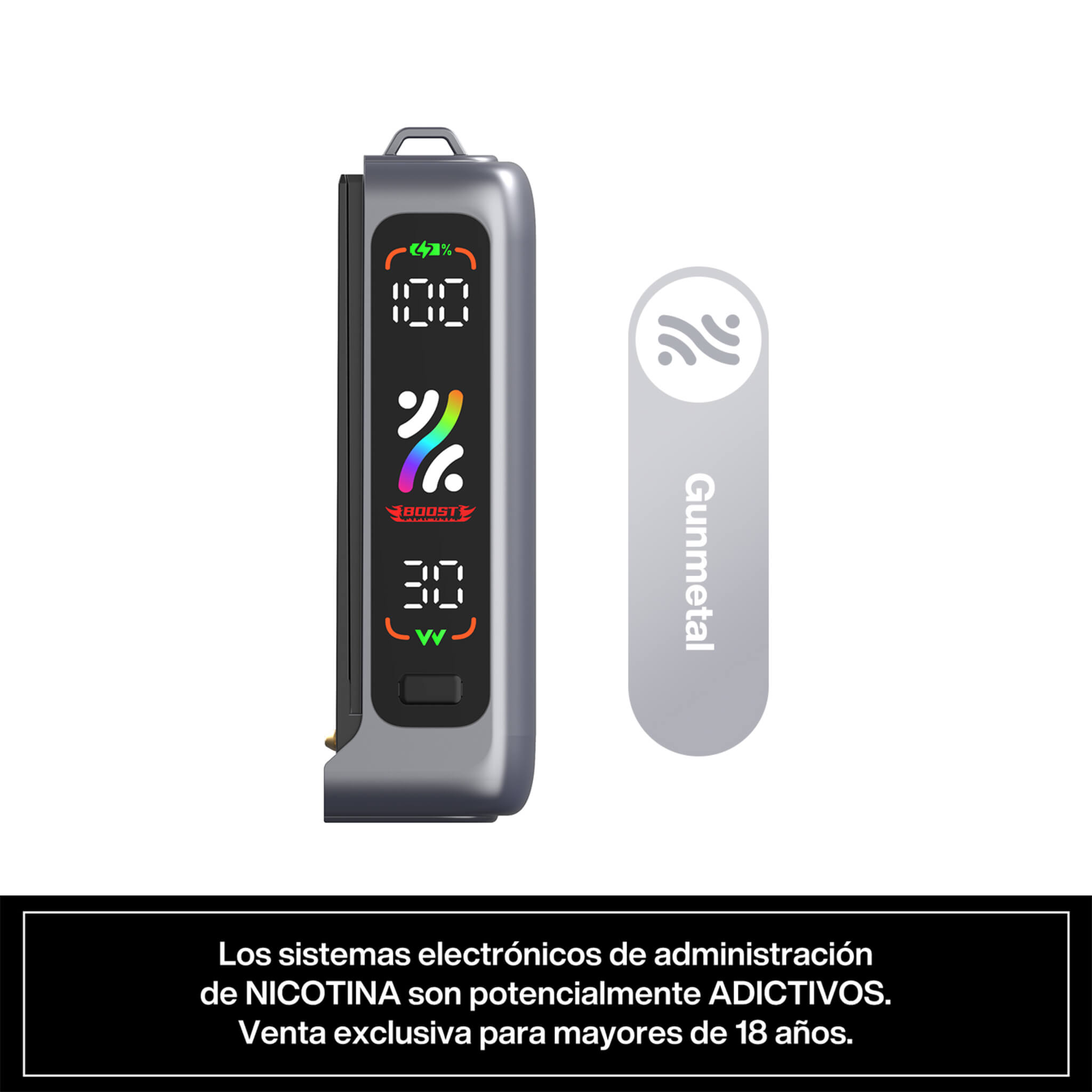 Oxbar Svopp Bateria Gunmetal