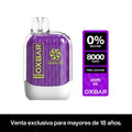 Vaper Desechable Oxbar G8000 Sin Nicotina 8000 puffs Grape Ice