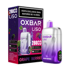 Vaper Desechable Oxbar Liso 28000 puffs Grape Berries