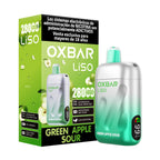 Vaper Desechable Oxbar Liso 28000 puffs Green apple sour
