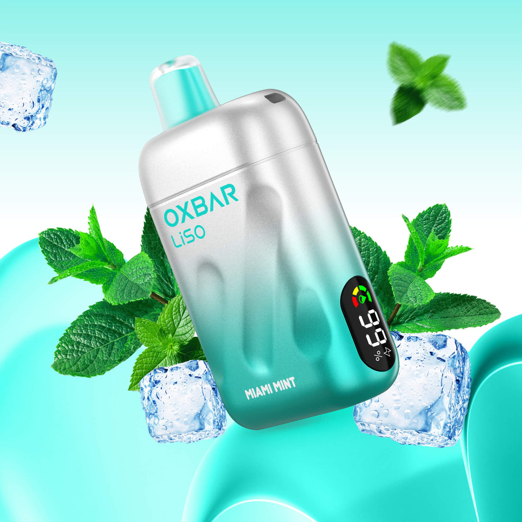 Vaper Desechable Oxbar Liso 28000 puffs Miami Mint