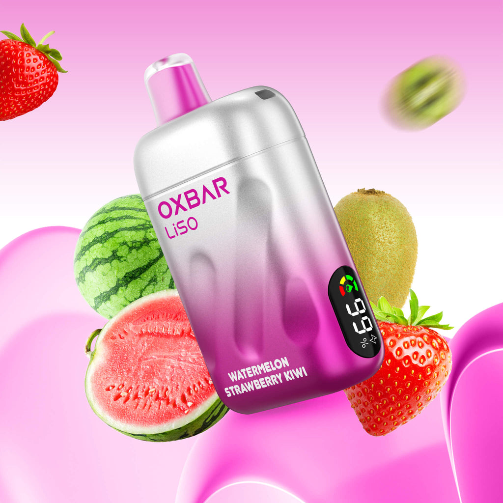 Vaper Desechable Oxbar Liso 28000 puffs Watermelon Strawberry Kiwi