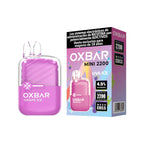 Vaper Desechable Oxbar Mini 2200 puffs Grape Ice