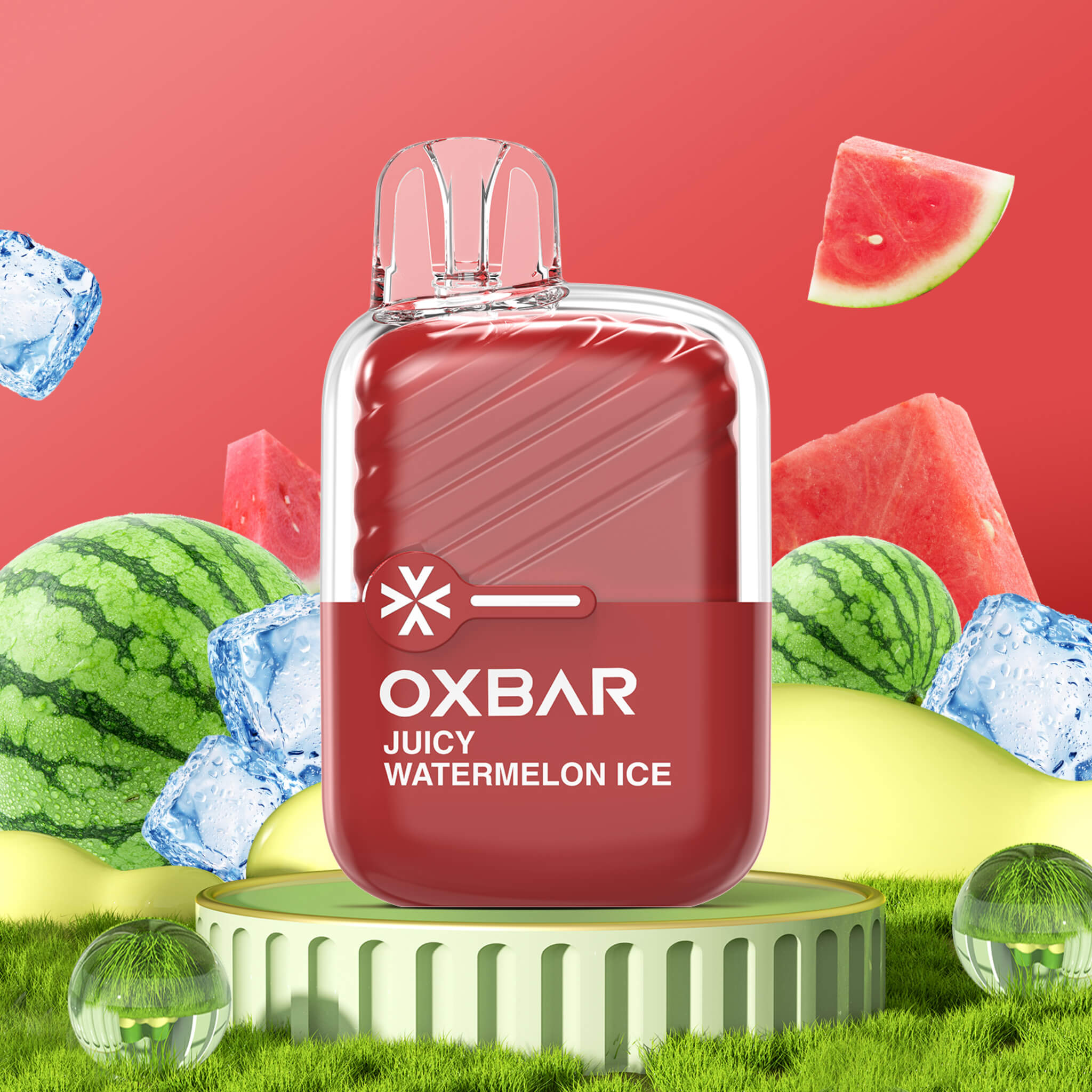 Vaper Desechable Oxbar Mini 2200 puffs Juicy Watermelon Ice