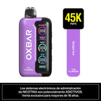 Vape Desechable Oxbar Trifusion 45000 puffs Grape Ice