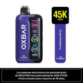 Vape Desechable Oxbar Trifusion 45000 puffs Grape Raspberry