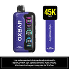 Vape Desechable Oxbar Trifusion 45000 puffs Grape Raspberry