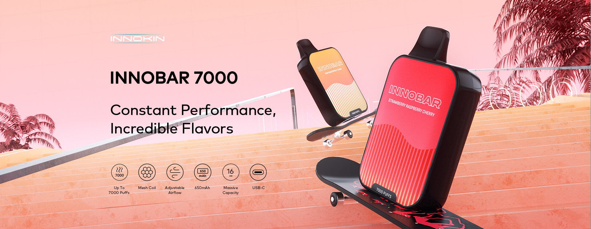 Vaper Desechable Innobar 7000 Puffs La Vaperia