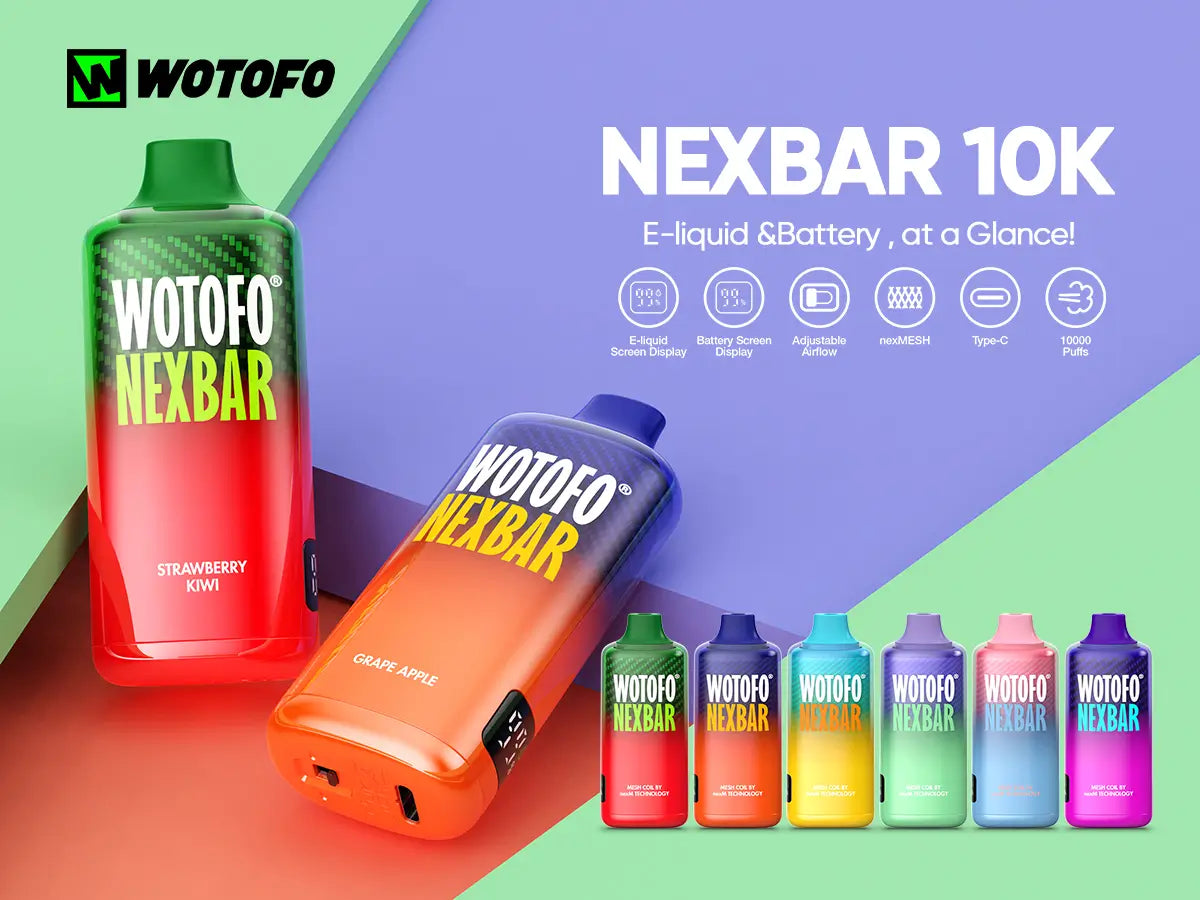 Vaper Desechable Nexbar 10K | La Vapería