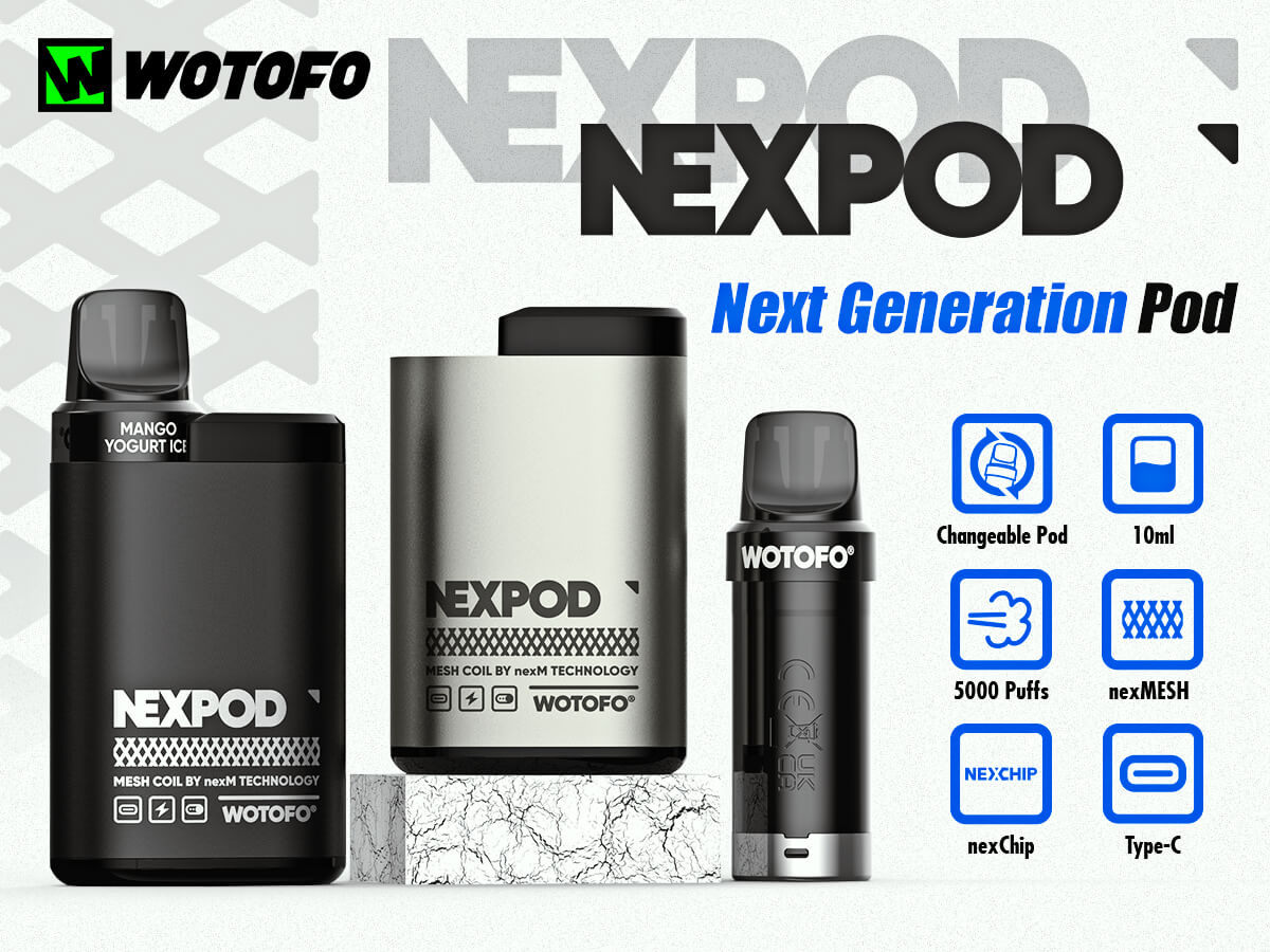 Vaper Desechable Nexpod 5000 puffs La Vaperia