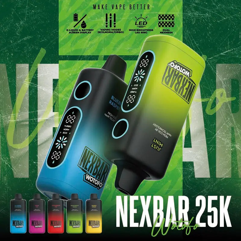 Vaporizador Desechable Nexbar 25.000 Puffs | La Vapería