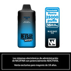 Vaporizador Desechable Nexbar 25000 puffs Blue Razz Ice