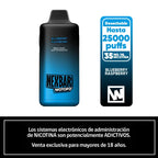 Vaporizador Desechable Nexbar 25000 puffs Blueberry Raspberry