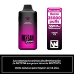 Vaporizador Desechable Nexbar 25000 puffs Grape Ice