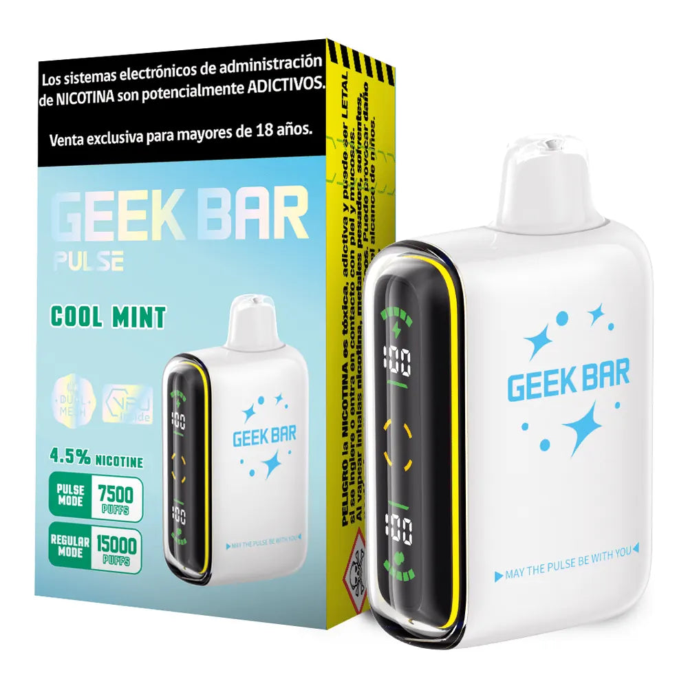 Geek Bar Pulse 15000 Puffs sabor Cool Mint