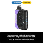 Vaper Geek Bar Pulse X 25000 de hasta 25.000 caladas con carga rápida, con advertencia de venta solo a mayores de 18 años