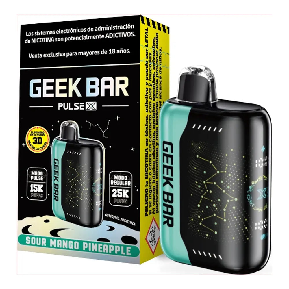 Geek Bar Pulse X 25000 Puffs sabor Sour Mango Pineapple