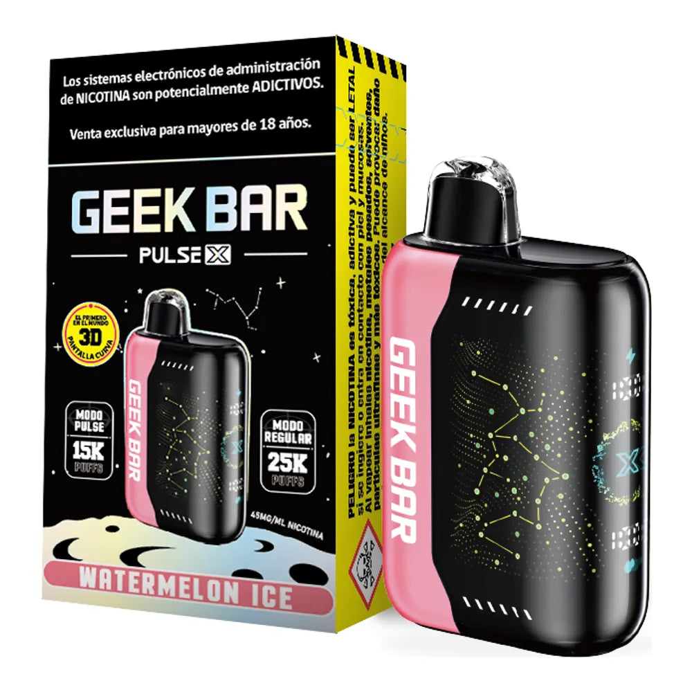 Geek Bar Pulse X 25000 Puffs sabor Watermelon Ice