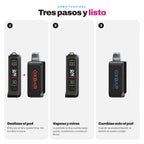 Vape Desechable Oxbar Svopp 25000 Puffs - Como Funciona
