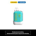Vaper Oxbar G8000 Zero sin nicotina, con 8.000 caladas y advertencia de venta solo a mayores de 18 años