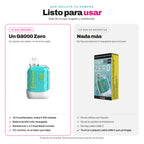 Qué incluye la compra del Oxbar G8000 Zero: un equipo cargado y prellenado con 16 ml, sin accesorios ni repuestos